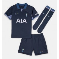 Fotballdrakt Barn Tottenham Hotspur Ryan Sessegnon #19 Bortedraktsett 2023-24 Kortermet (+ Korte bukser)